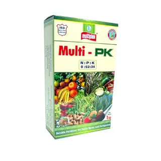 Multi-PK - NPK 0:52:34 Water-Soluble Fertilizer - Multiplex Products