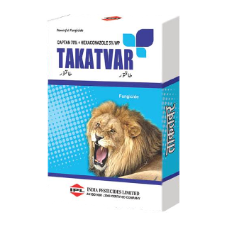 Takatvar - Captan 70% + Hexaconazole 5% WP - India Pesticides Limited