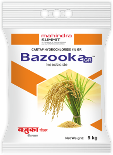 Bazooka GR - Cartap Hydrochloride 4% GR - Mahindra Summit