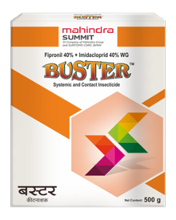 Buster - Fipronil 40% + Imidacloprid 40% WG - Mahindra Summit