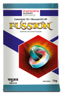 Fussion - Carbendazim 12% + Mancozeb 63% WP - Mahindra Summit