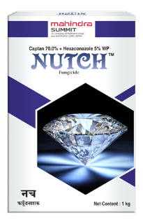 Nutch - Captan 70% + Hexaconazole 5% WP - Mahindra Summit
